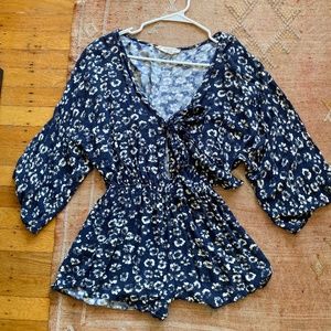 Blue Romper